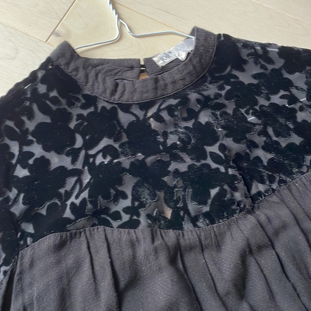 Black Long Sleeve Blouse